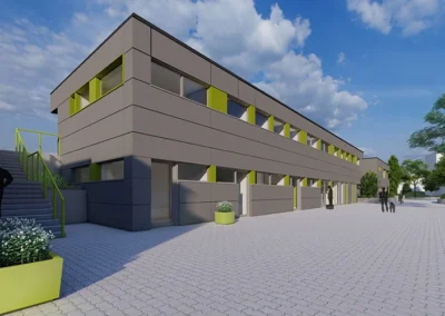Walter-Mundorf-Stadion Siegburg – Umkleidegebäude