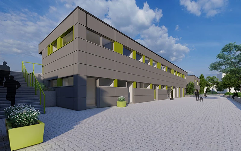 Walter-Mundorf-Stadion Siegburg – Umkleidegebäude