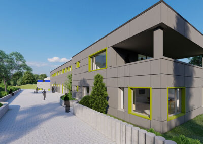 Referenz Walter-Mundorf-Stadion Siegburg – Umkleidegebäude